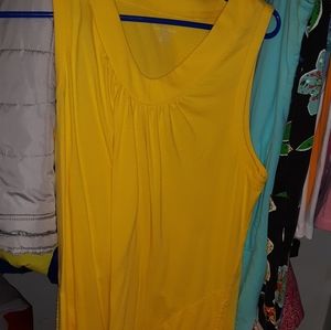 Size m yellow lands end